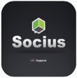 App logo: Socius