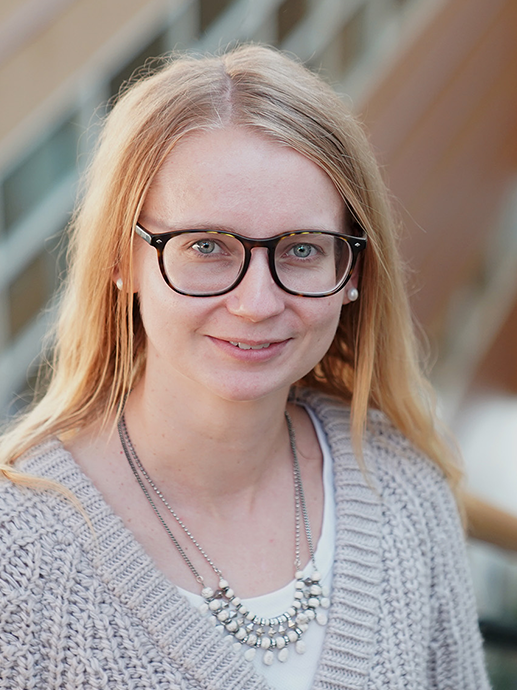 Headshot of the candidate, Kristina Torine Litherland.