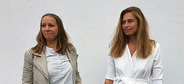Eline Skrede og Monica Melby-Lervåg. Foto: Elise Koppang Frøjd / UiO