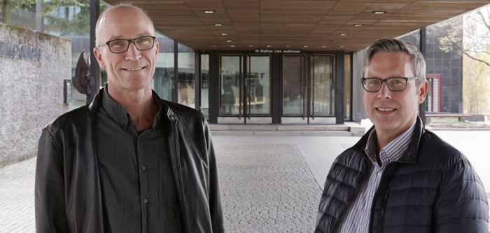 Anders Kluge og Jan Dolonen. Foto.