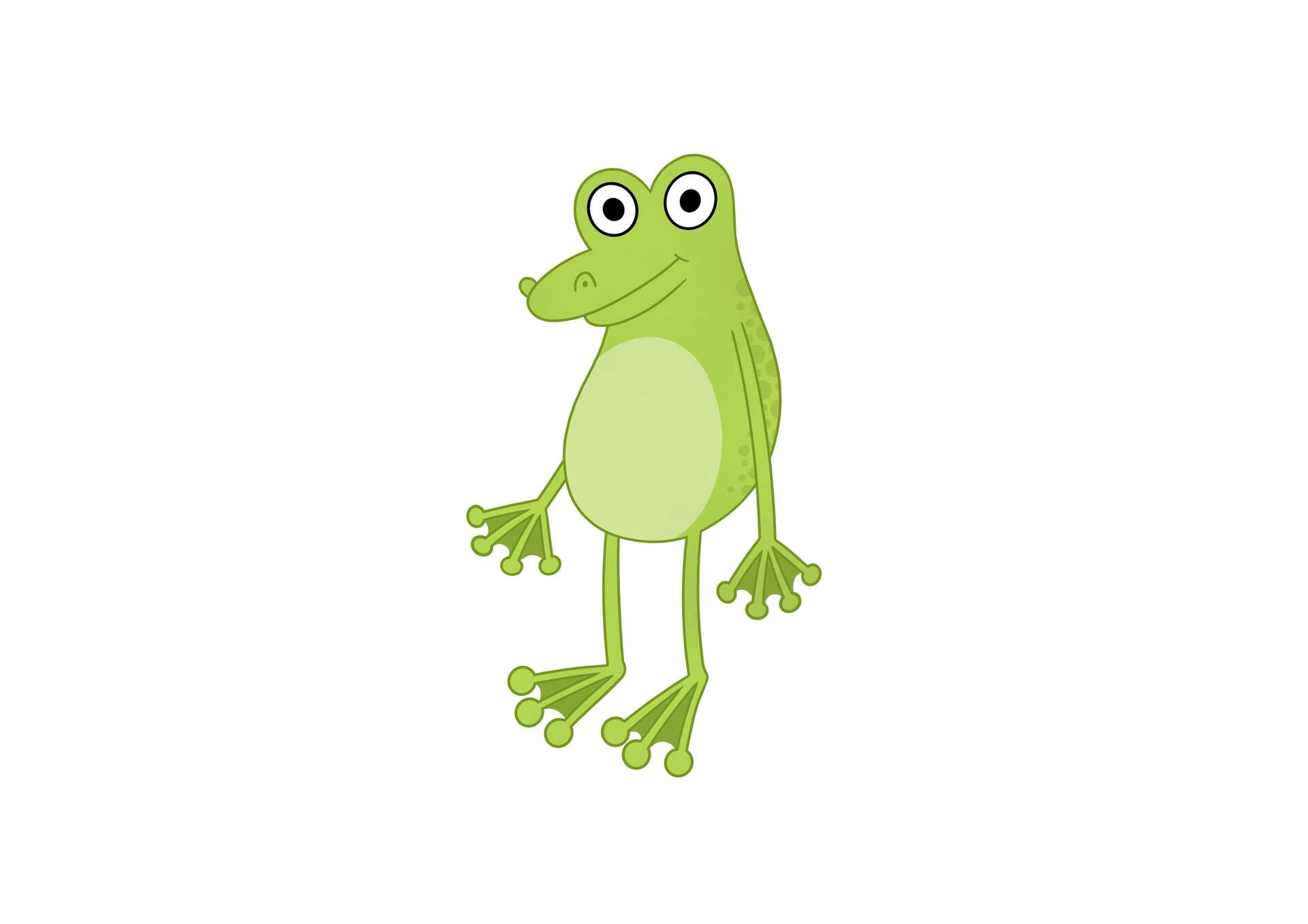 Bildet kan inneholde: virveldyr, frosk, ekte frosk, amfibier, karikatur.