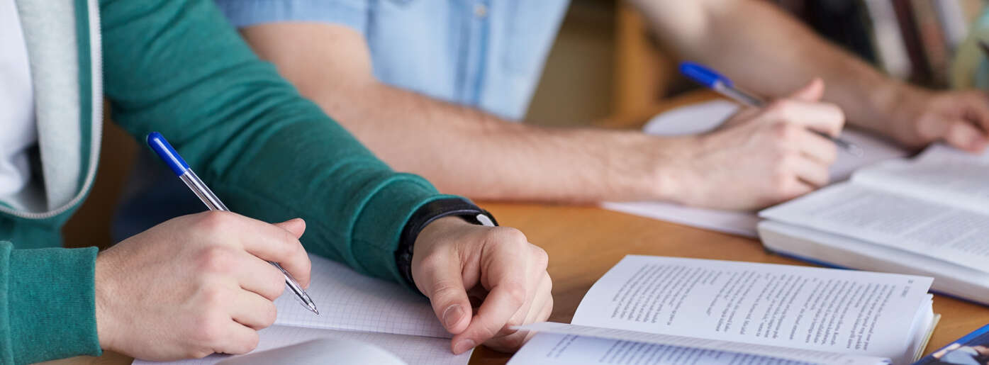 Persons writing