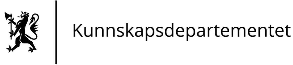 logo for Kunnskapsdepartementet