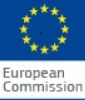 Logo of "The European Commission". 
