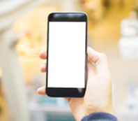 Skjerm på en smarttelefon