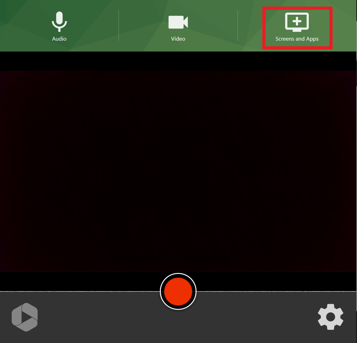 Panopto Screen and Apps